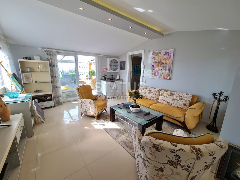 Furnished penthouse 3+1 in the open area of Tosmur. 180m2 фото 17
