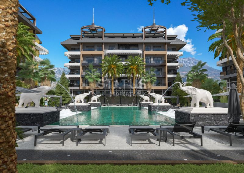 Проект на этапе карандаша от ведущего застройщика в элитном районе Каргыджак в 300м от моря. 59м2 – 204м2 фото 5