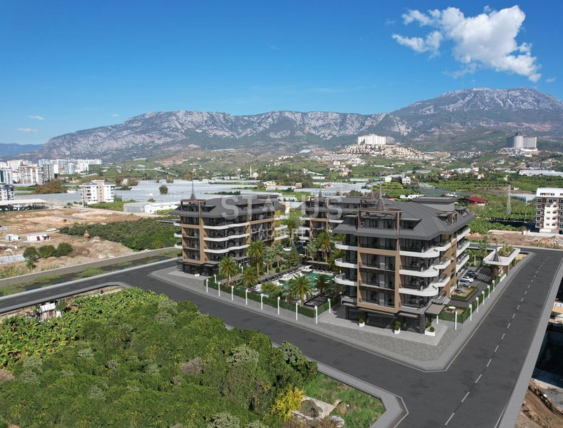 Проект на этапе карандаша от ведущего застройщика в элитном районе Каргыджак в 300м от моря. 59м2 – 204м2 фото 12