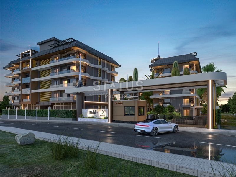 Проект на этапе карандаша от ведущего застройщика в элитном районе Каргыджак в 300м от моря. 59м2 – 204м2 фото 14