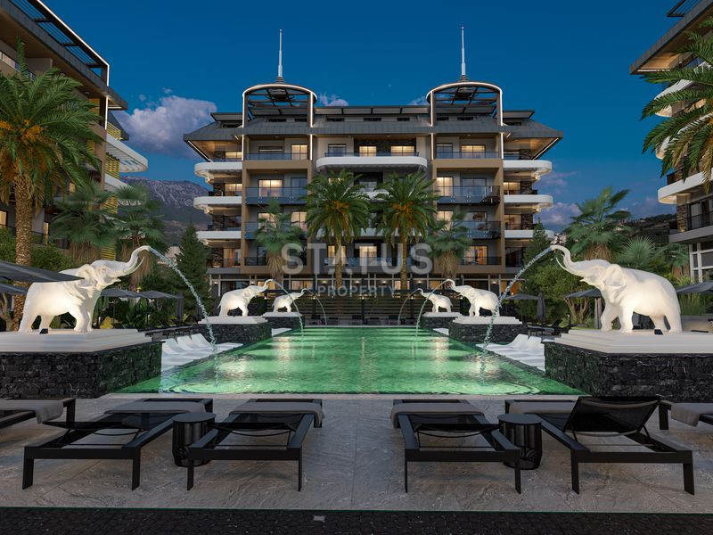 Проект на этапе карандаша от ведущего застройщика в элитном районе Каргыджак в 300м от моря. 59м2 – 204м2 фото 16