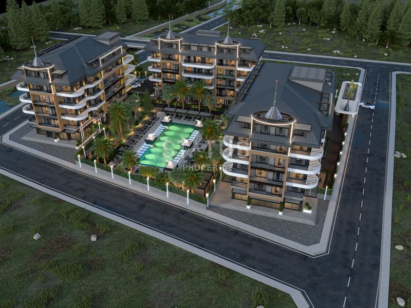 Проект на этапе карандаша от ведущего застройщика в элитном районе Каргыджак в 300м от моря. 59м2 – 204м2 фото 17