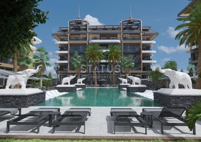 Проект на этапе карандаша от ведущего застройщика в элитном районе Каргыджак в 300м от моря. 59м2 – 204м2 фото 22