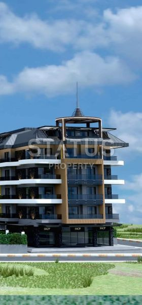 Проект на этапе карандаша от ведущего застройщика в элитном районе Каргыджак в 300м от моря. 59м2 – 204м2 фото 24