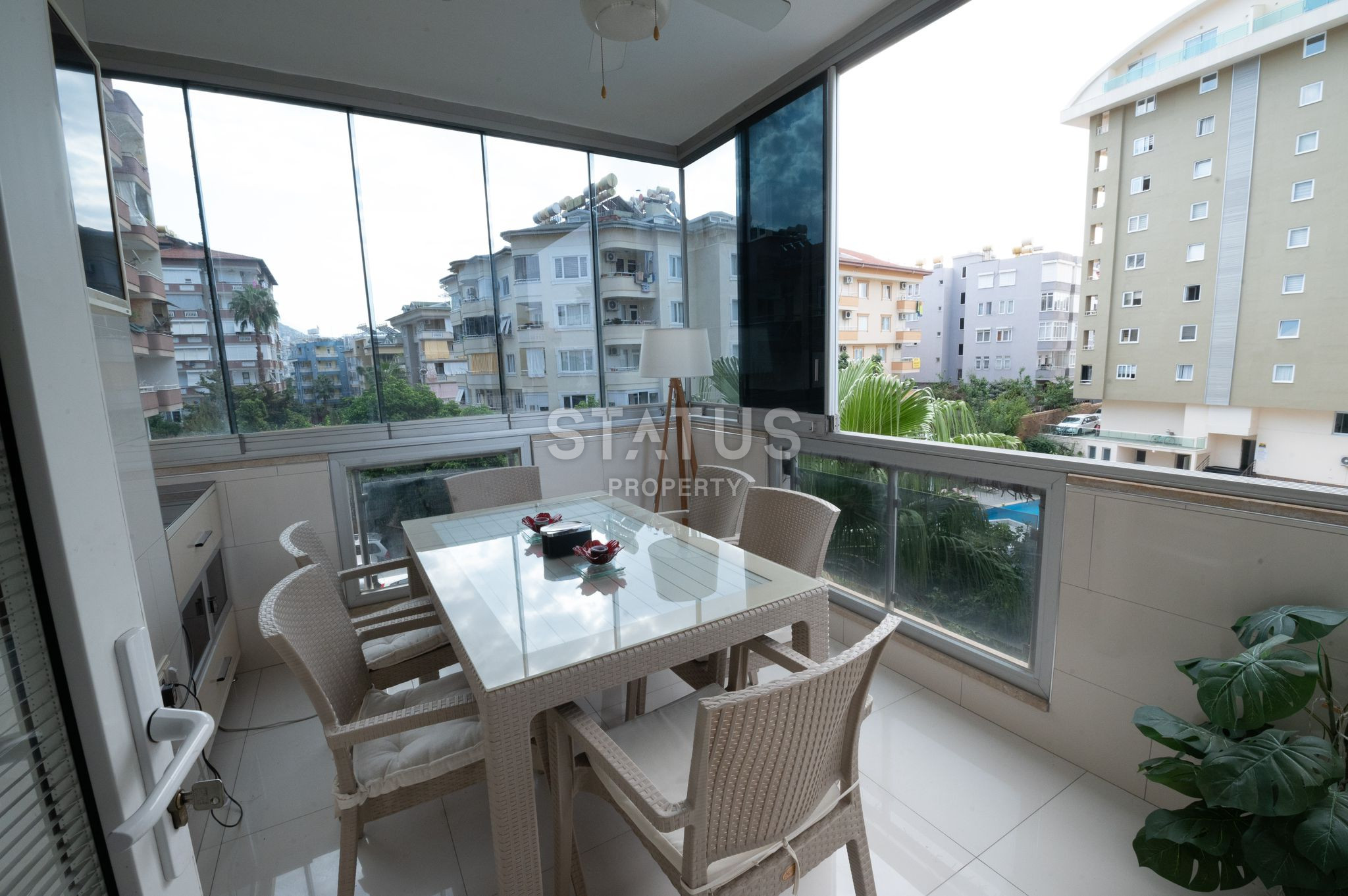 Очень выгодно! Трёхкомнатная просторная квартира в центре Аланьи пляж Клеопарты.  115м2 фото 31