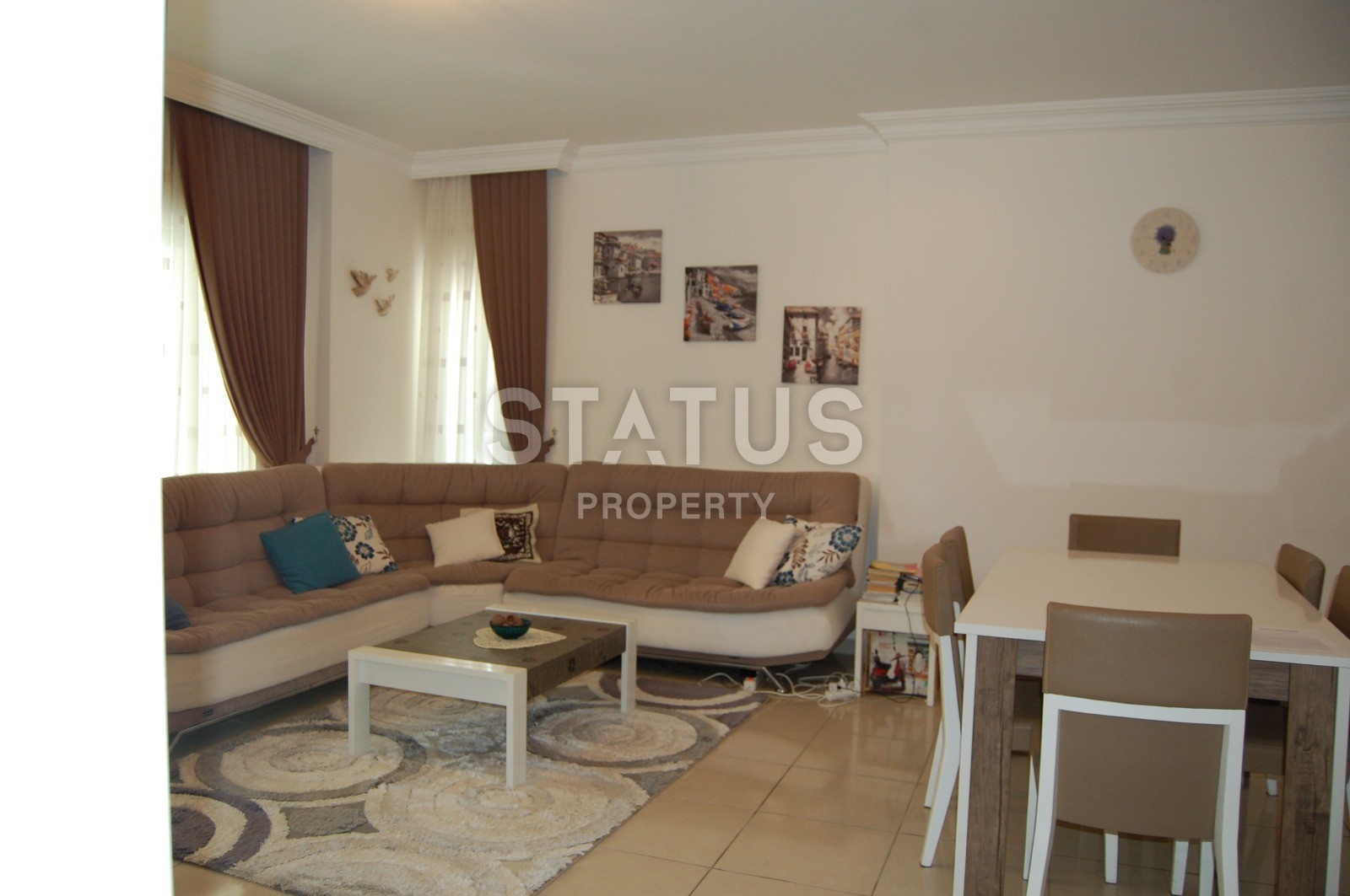 Добротная квартира от собственника в самом центре Махмутлара 120 кв.м. фото 4