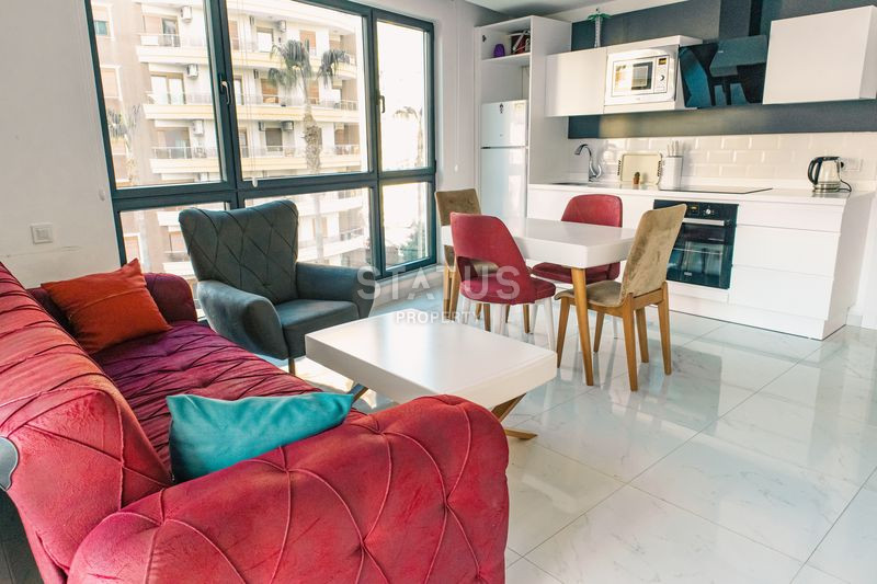 Three-room turnkey apartment in the most popular residential complex in the Cleopatra Beach area. 100m2 фото 15