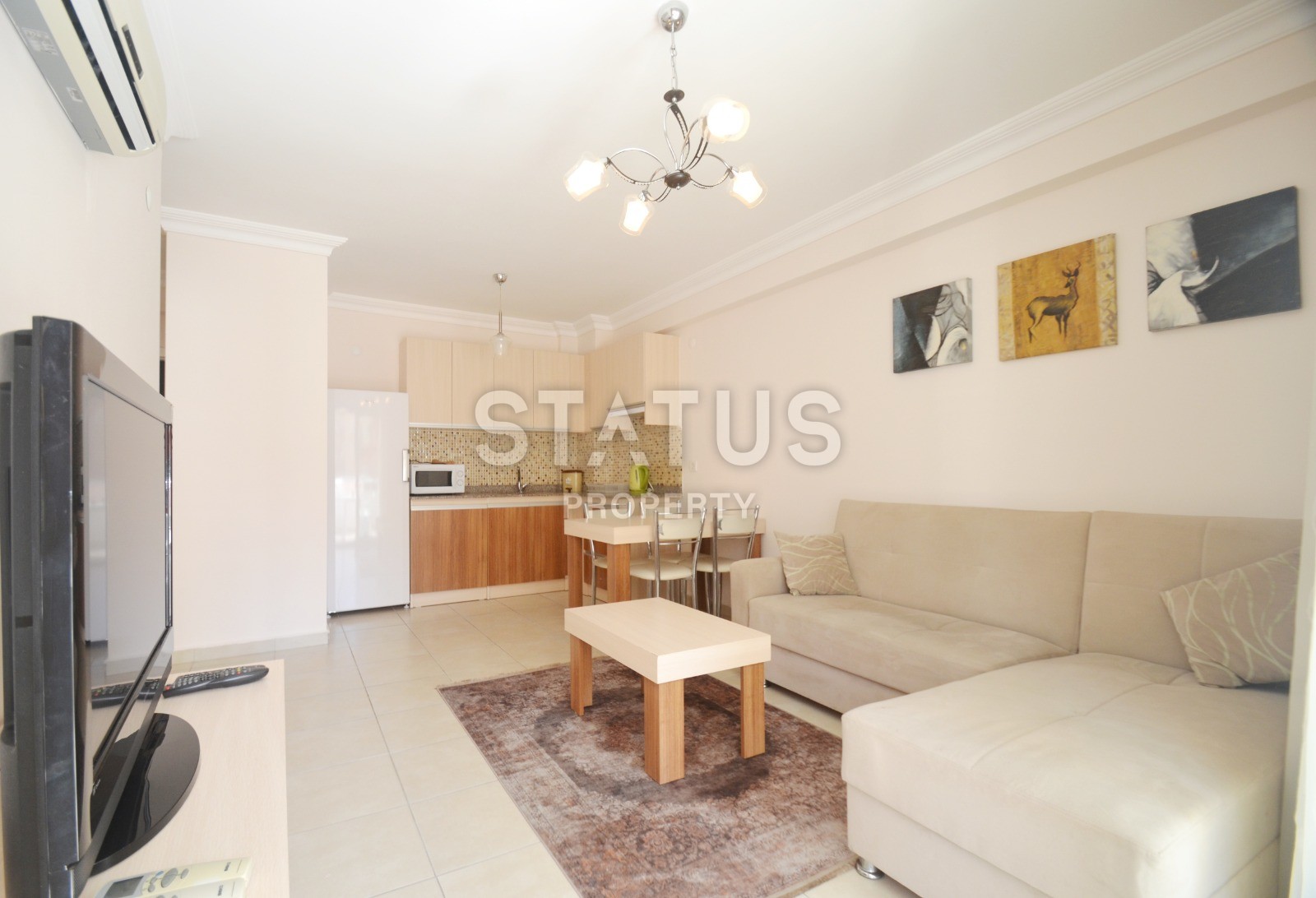 Апартаменты в известном комплексе в Махмутларе 55 кв.м. фото 5