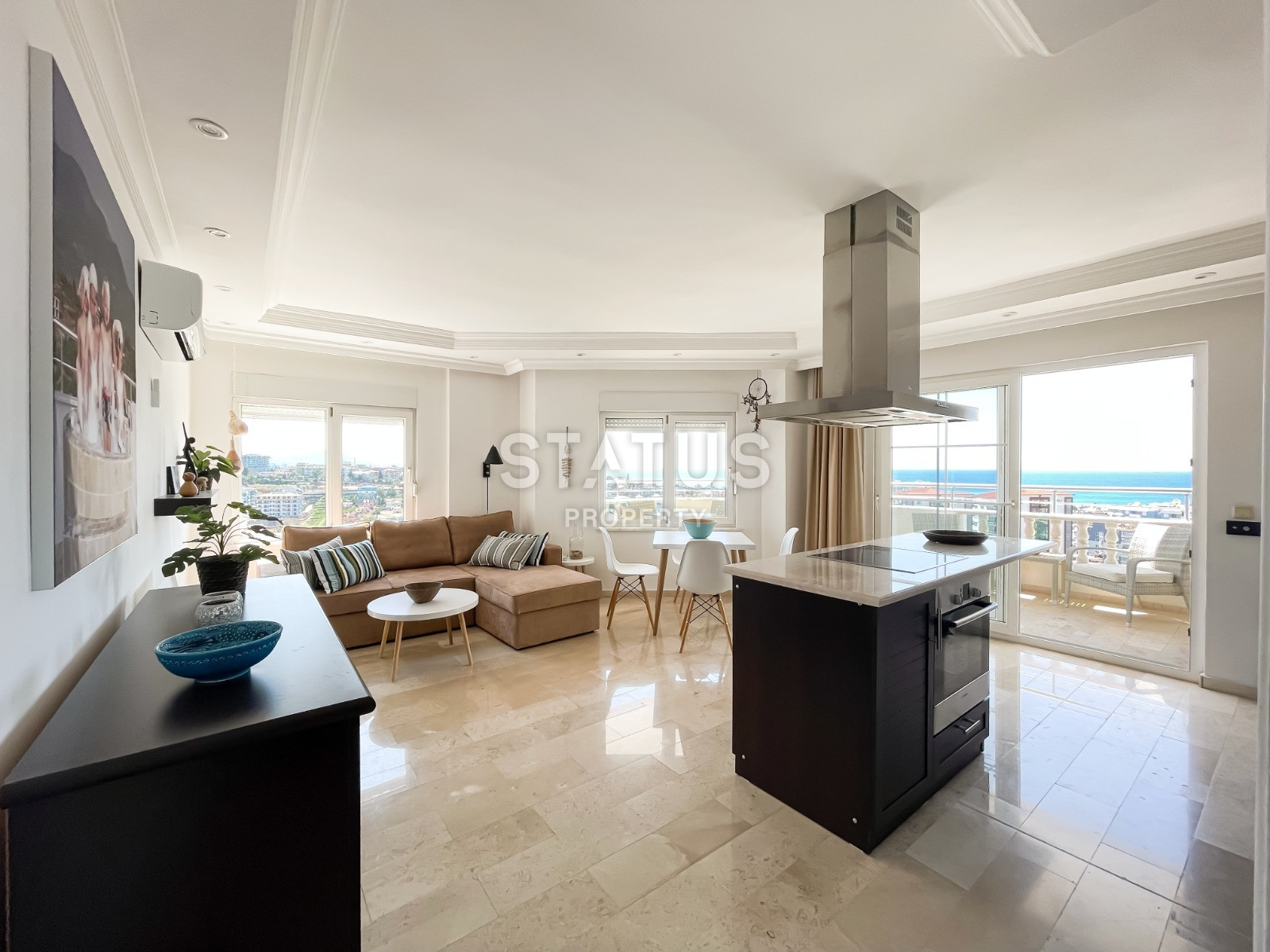 Spacious three-room furnished apartment in the Tosmur area. 110m2 фото 14