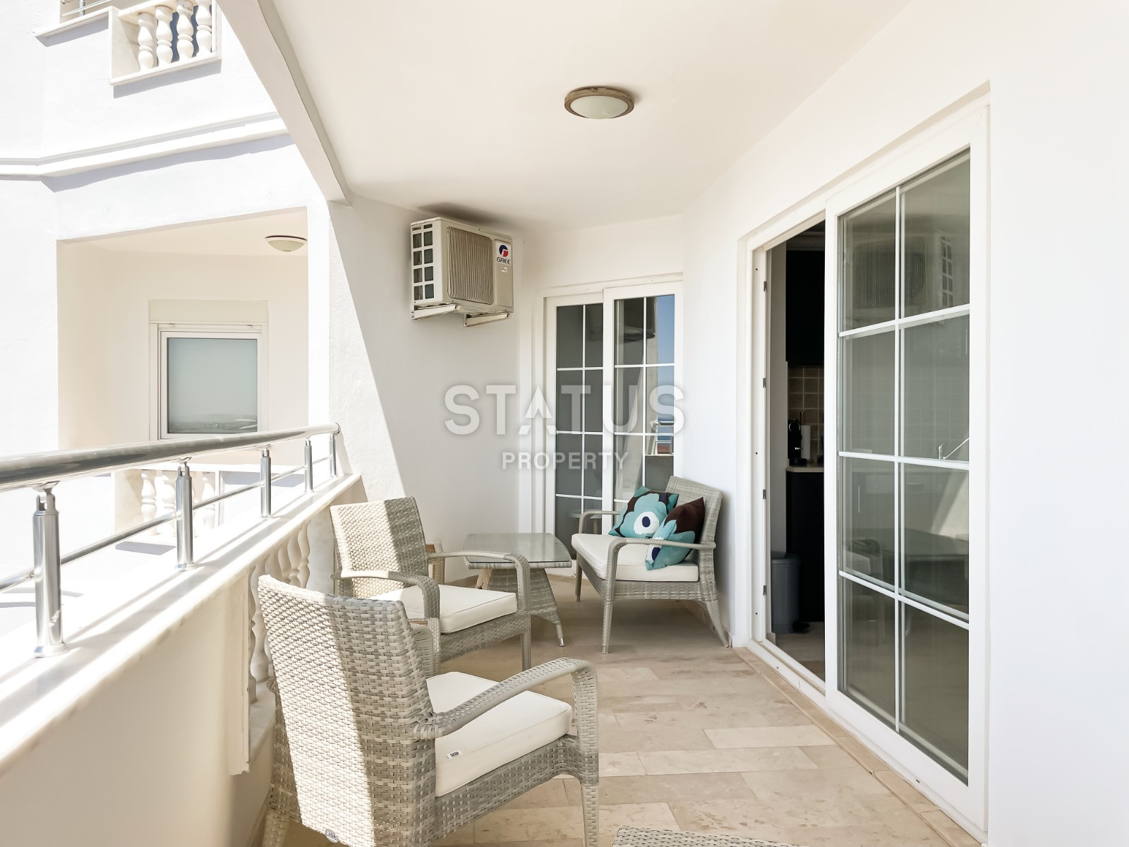 Spacious three-room furnished apartment in the Tosmur area. 110m2 фото 16