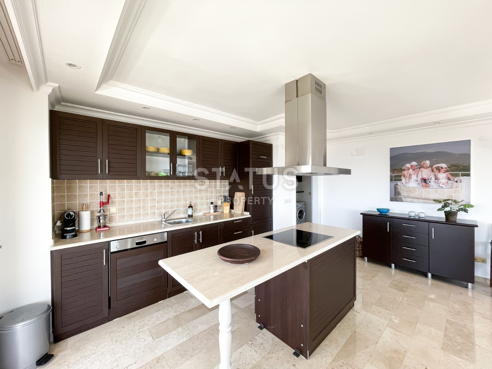 Spacious three-room furnished apartment in the Tosmur area. 110m2 фото 19