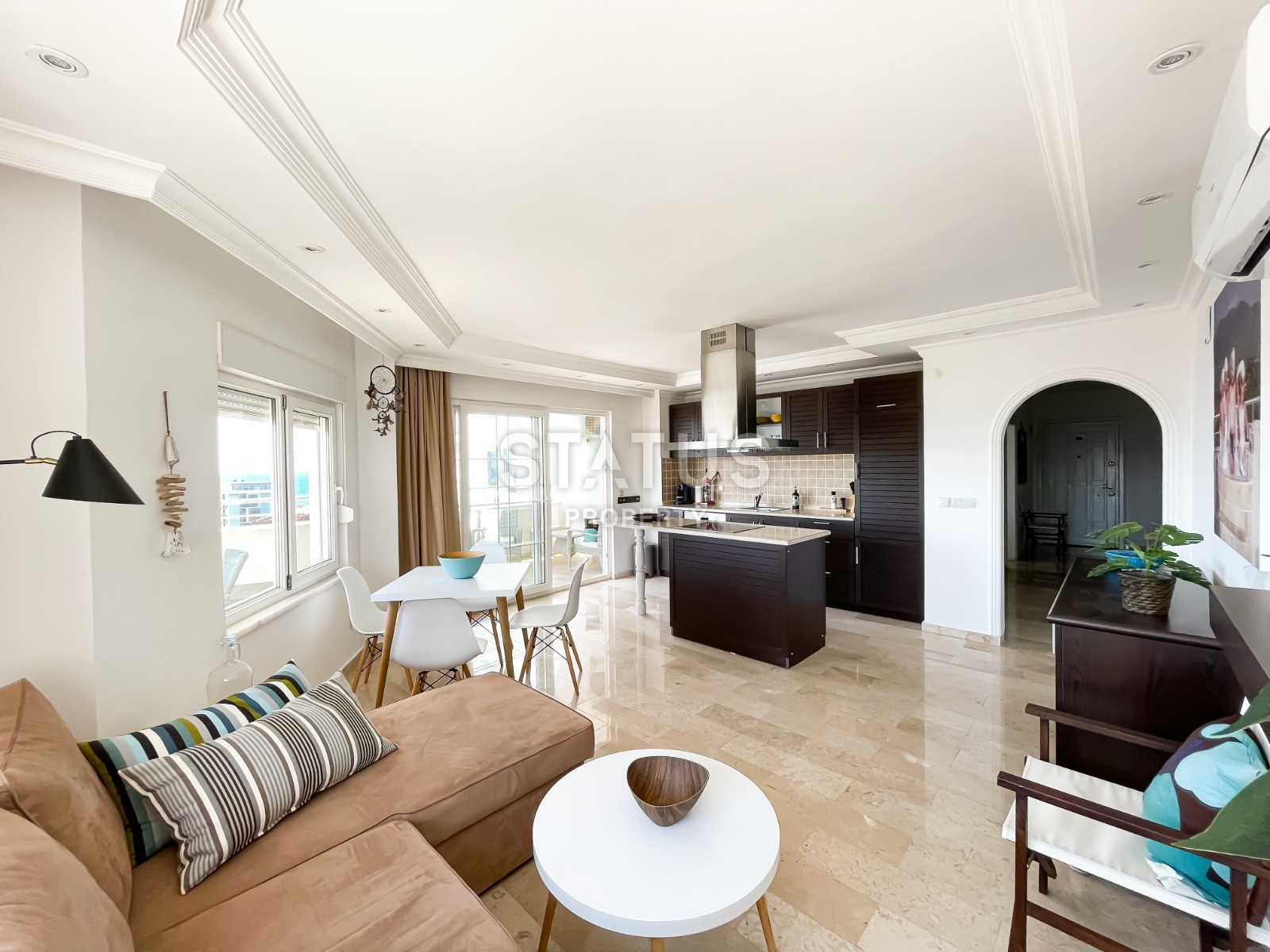 Spacious three-room furnished apartment in the Tosmur area. 110m2 фото 20