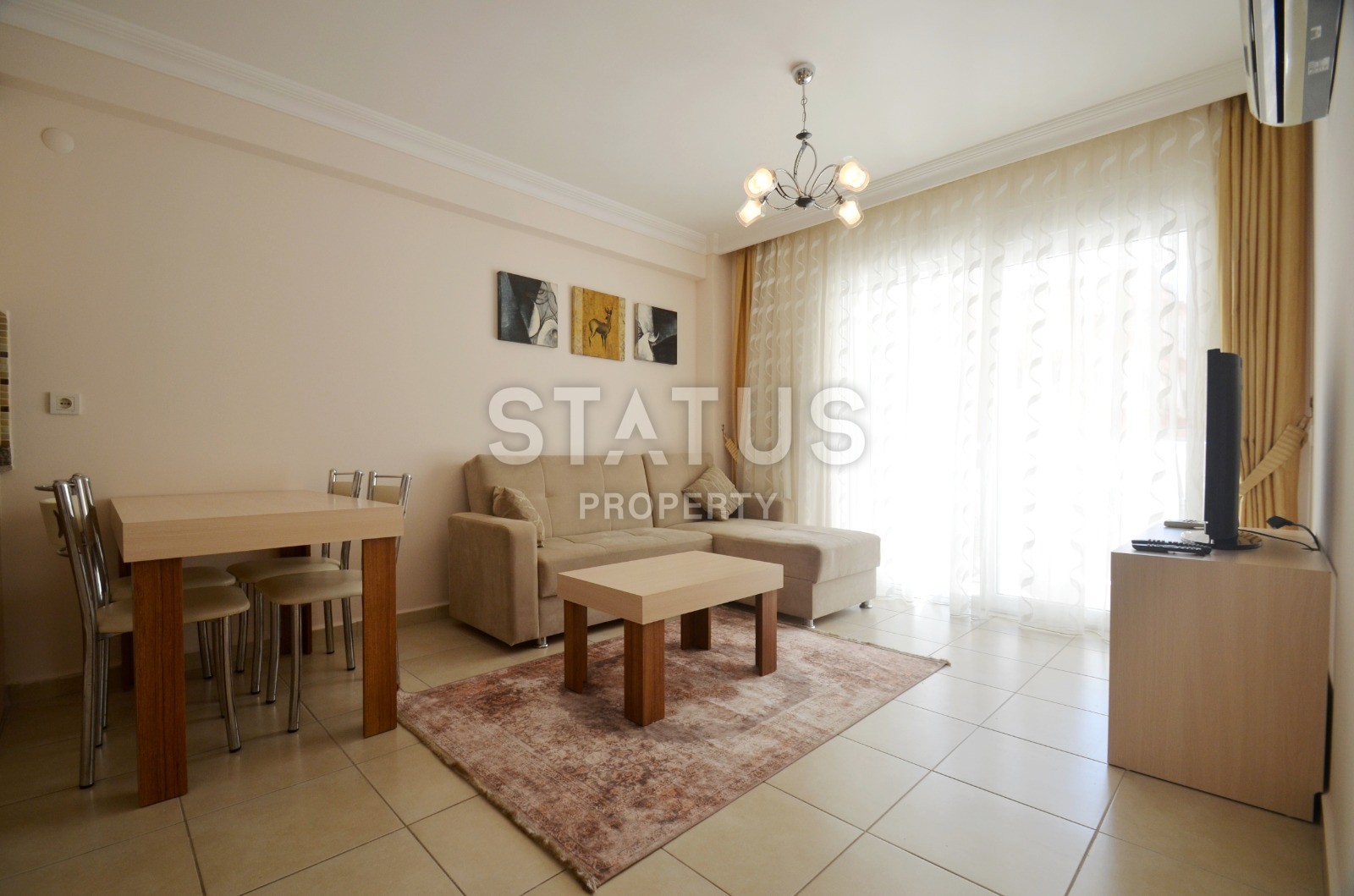 Апартаменты в известном комплексе в Махмутларе 55 кв.м. фото 13