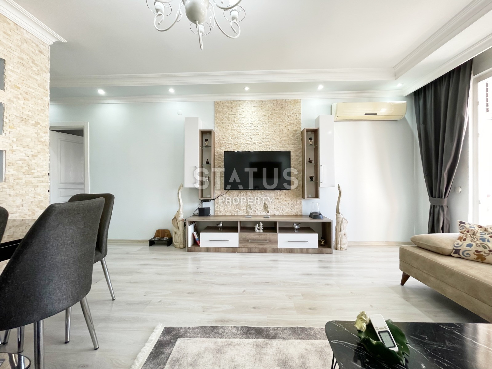 Spacious three-room furnished apartment in the Tosmur area. 110m2 фото 23