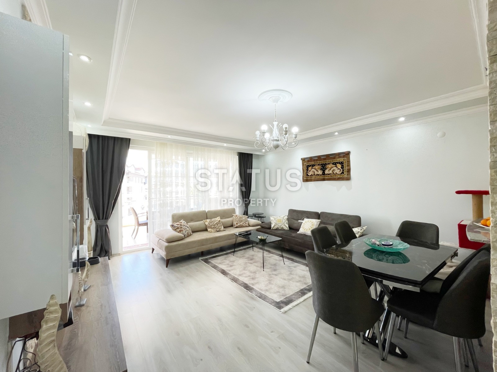 Spacious three-room furnished apartment in the Tosmur area. 110m2 фото 26