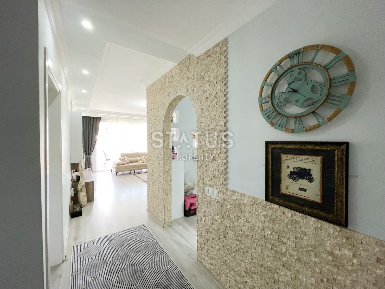 Spacious three-room furnished apartment in the Tosmur area. 110m2 фото 34