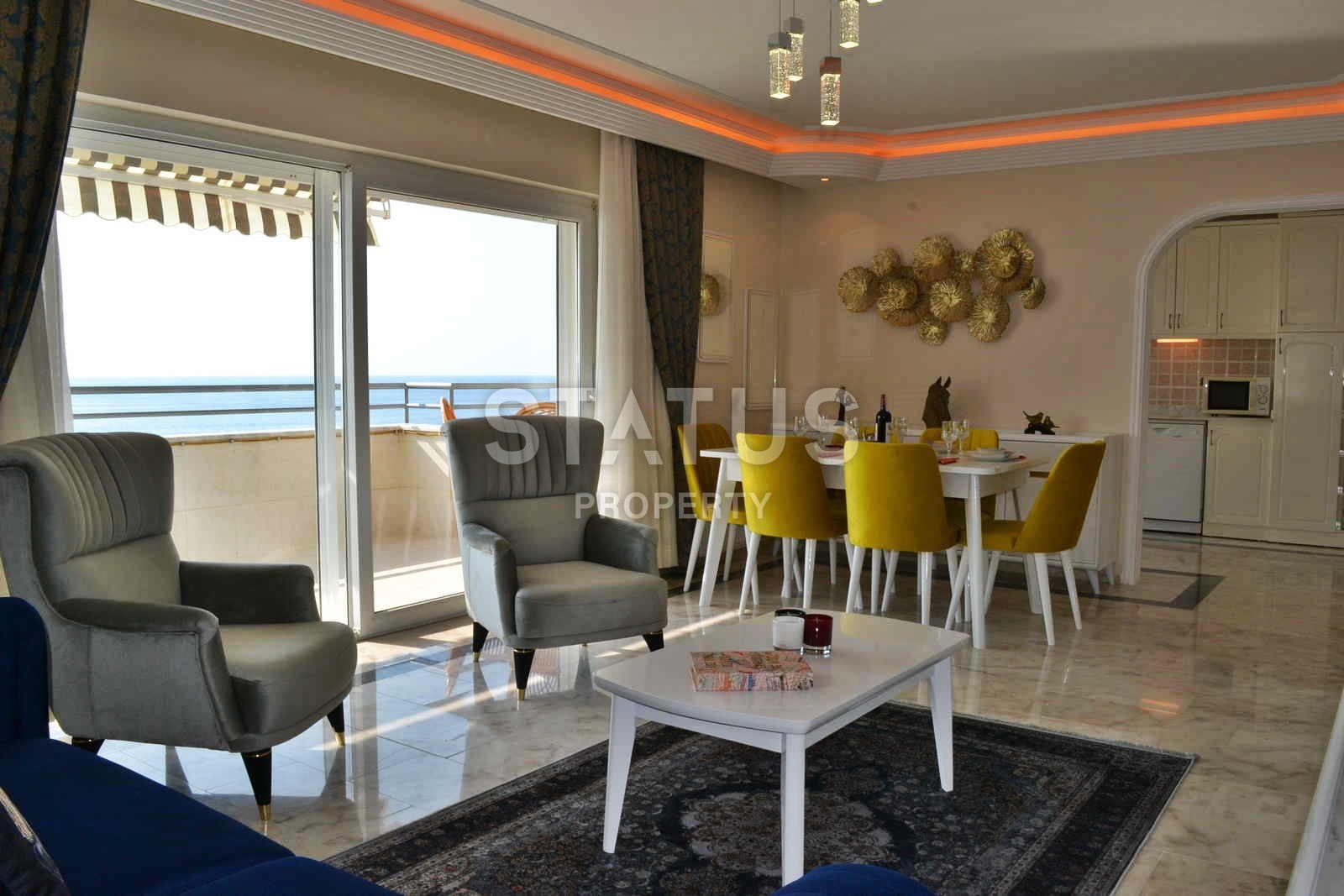 Квартира с газовым отоплением на первой линии с прямым видом 135 кв.м. фото 5