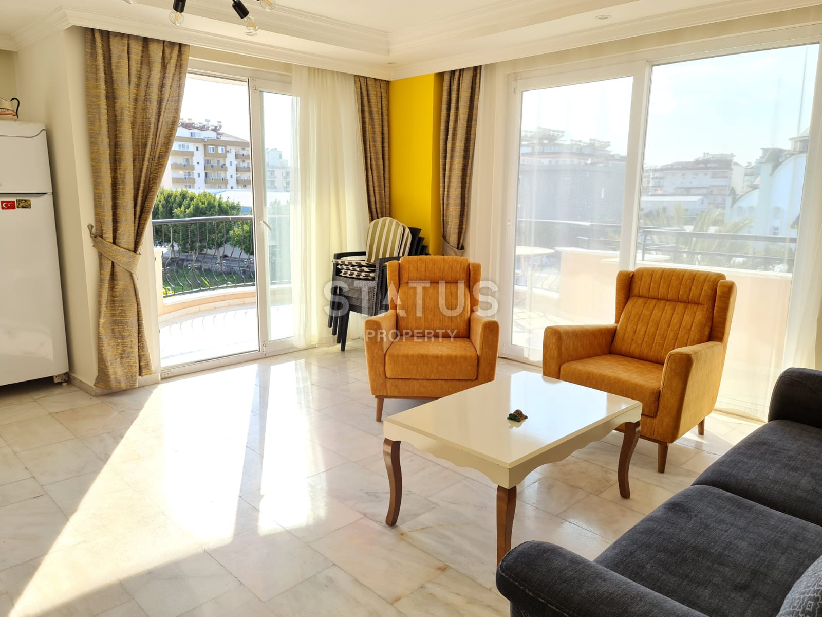 Меблированная квартира с двумя спальнями в 500м от моря в открытом районе ОБА. 100м2 фото 29