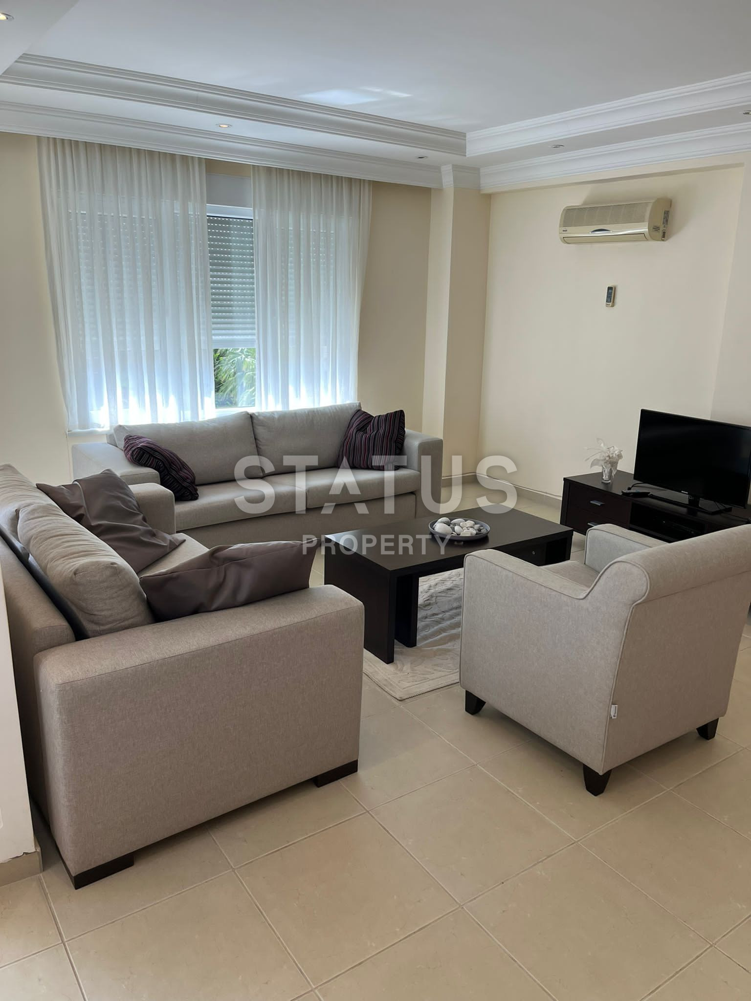 Уютная, современная, меблированная квартира 2+1 в 200м от моря в районе нижняя ОБА. 105м2 фото 4