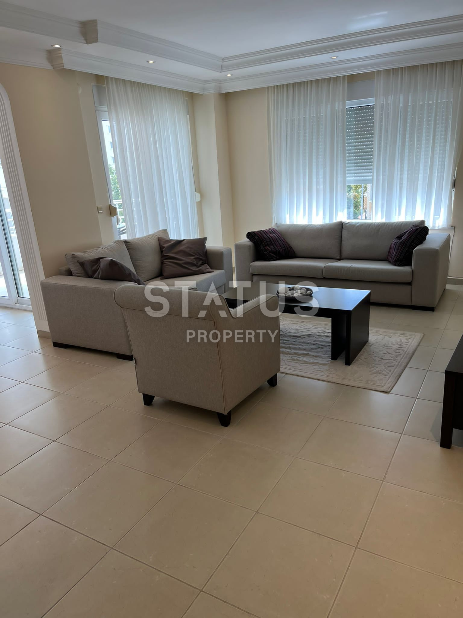 Уютная, современная, меблированная квартира 2+1 в 200м от моря в районе нижняя ОБА. 105м2 фото 5