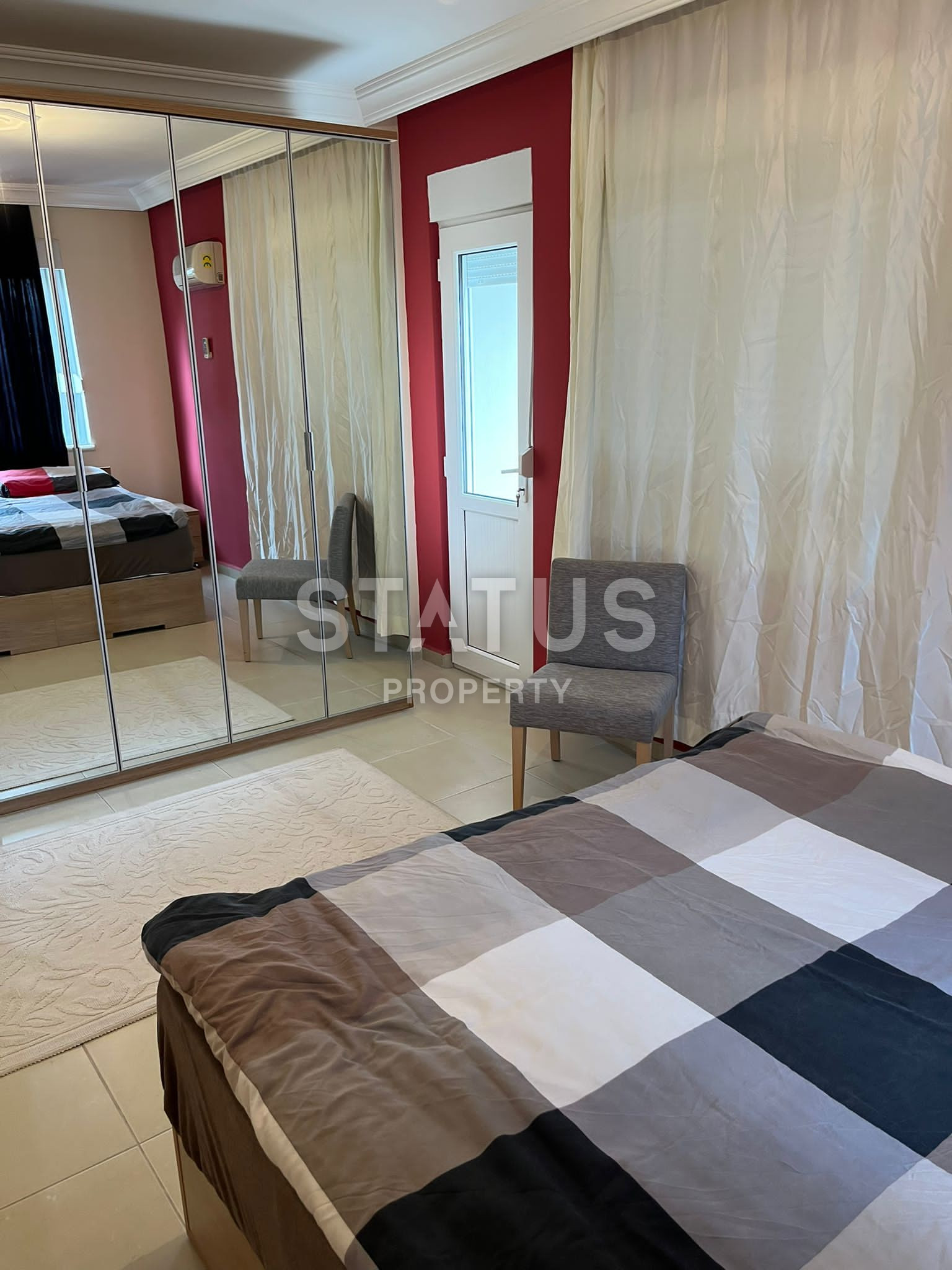 Уютная, современная, меблированная квартира 2+1 в 200м от моря в районе нижняя ОБА. 105м2 фото 11