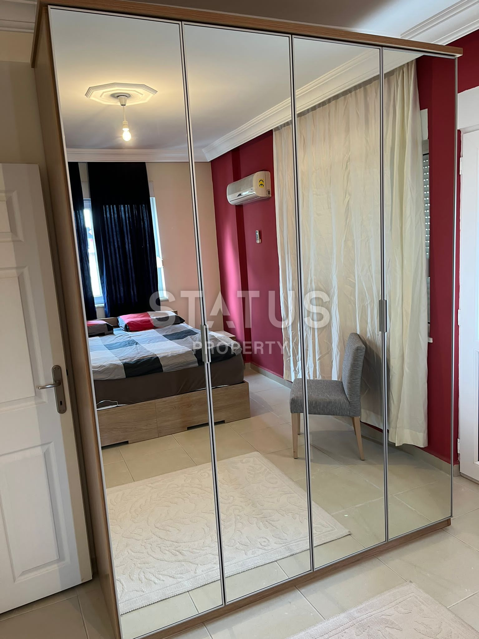 Уютная, современная, меблированная квартира 2+1 в 200м от моря в районе нижняя ОБА. 105м2 фото 15