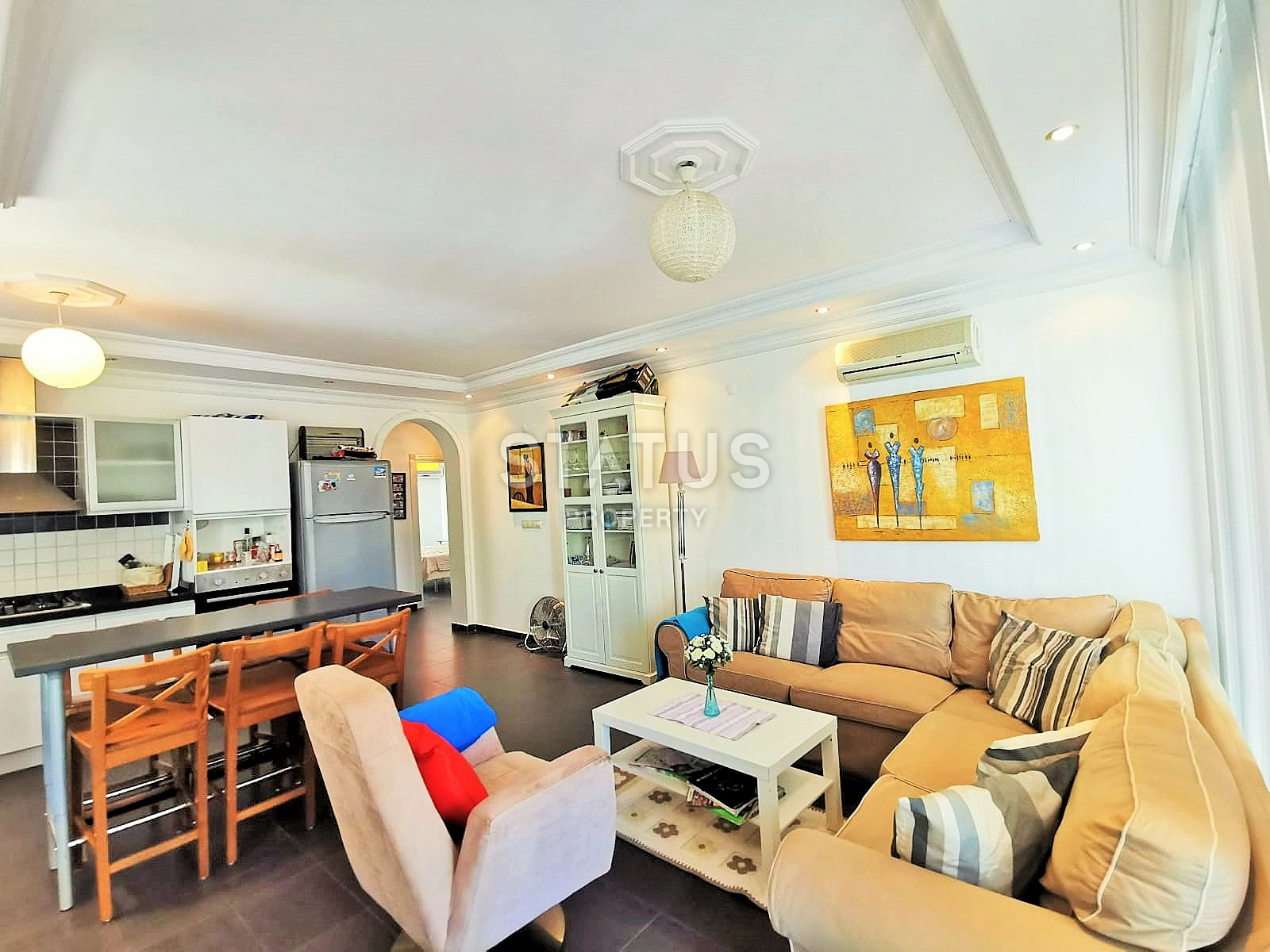 Furnished two-bedroom apartment in a luxury complex in the Tosmur area. 110 m2 фото 3