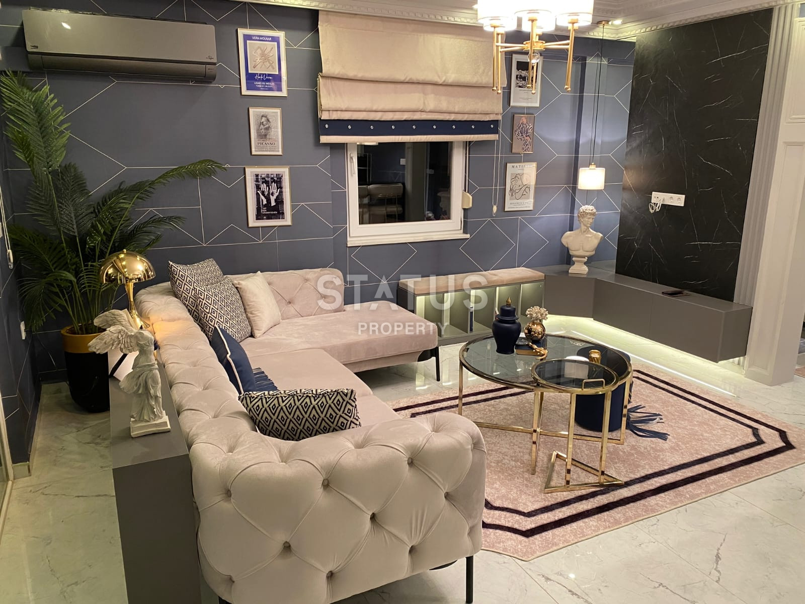 Уютная меблированная квартира в 100м от моря в Махмутларе. 115м2 фото 6