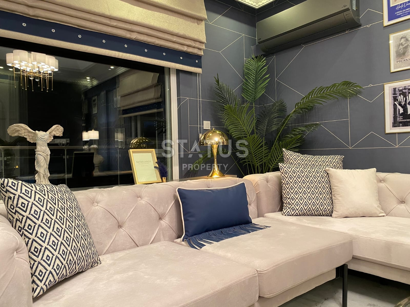 Уютная меблированная квартира в 100м от моря в Махмутларе. 115м2 фото 7