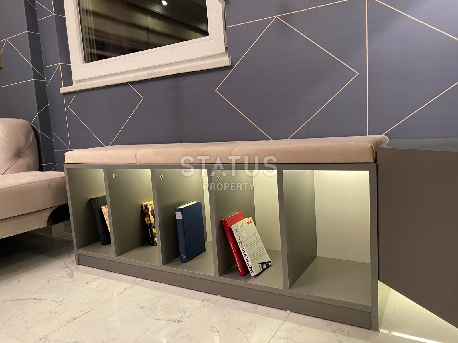 Уютная меблированная квартира в 100м от моря в Махмутларе. 115м2 фото 9