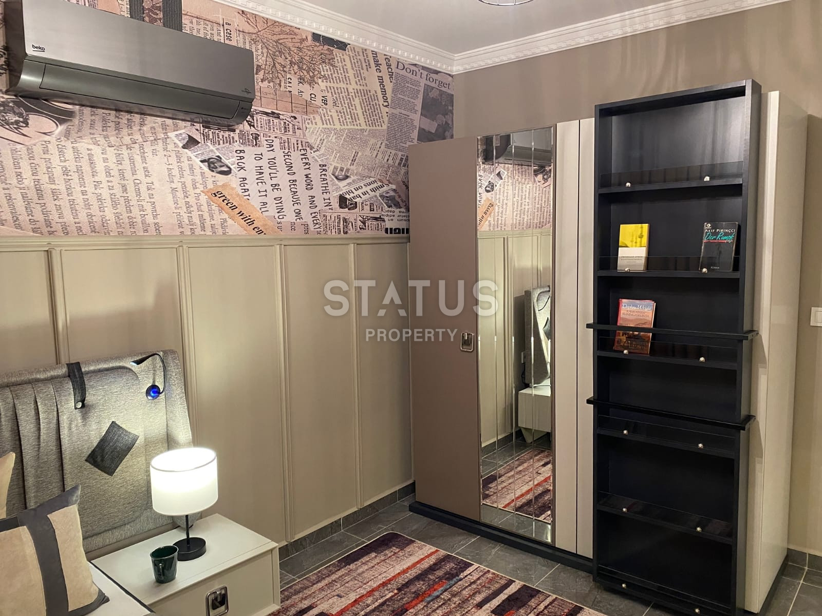 Уютная меблированная квартира в 100м от моря в Махмутларе. 115м2 фото 12