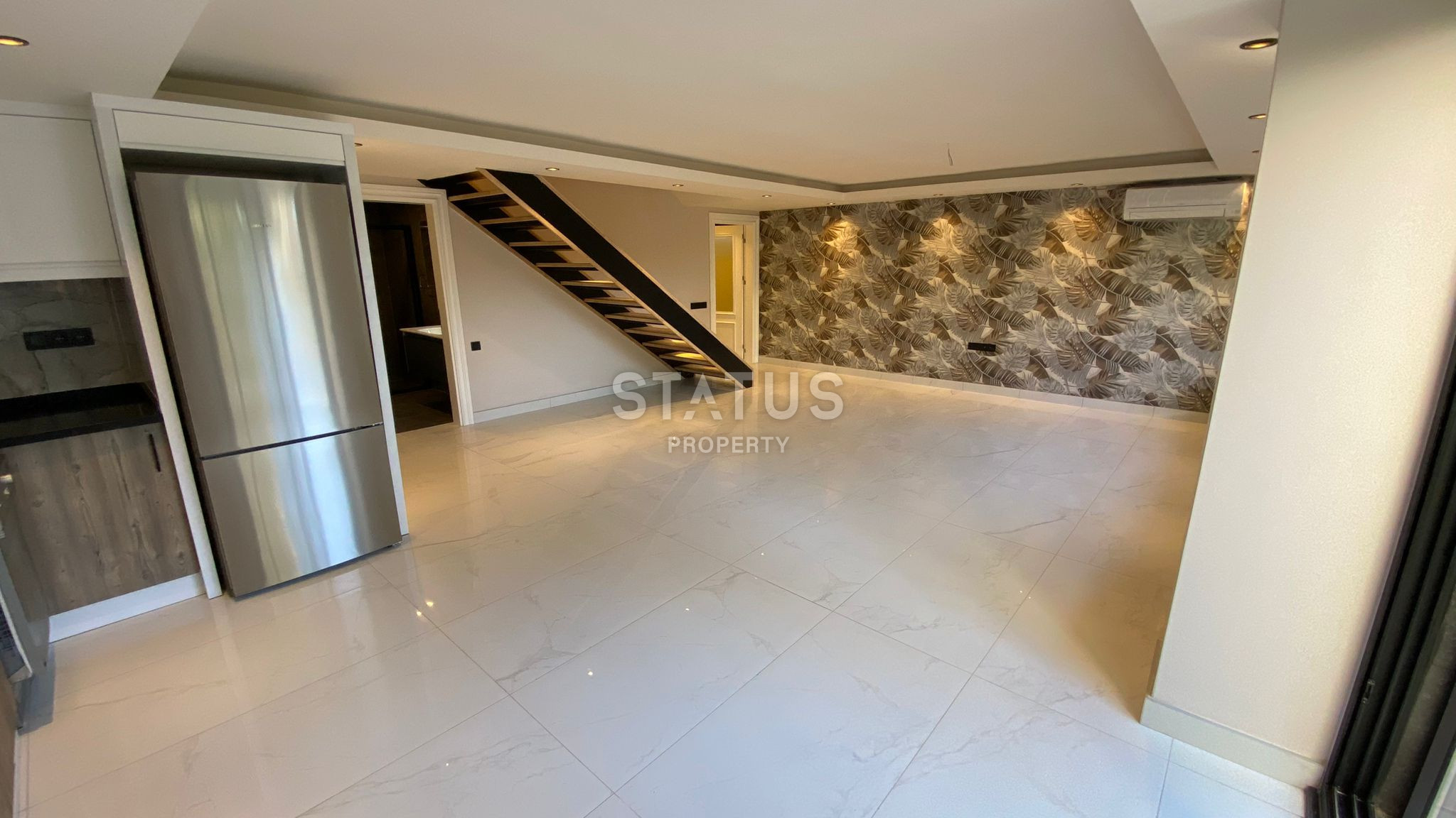 Новый дуплекс с садом под гражданство в центре Аланьи пляж Клеопатры. 170м2 – 70м2 фото 3