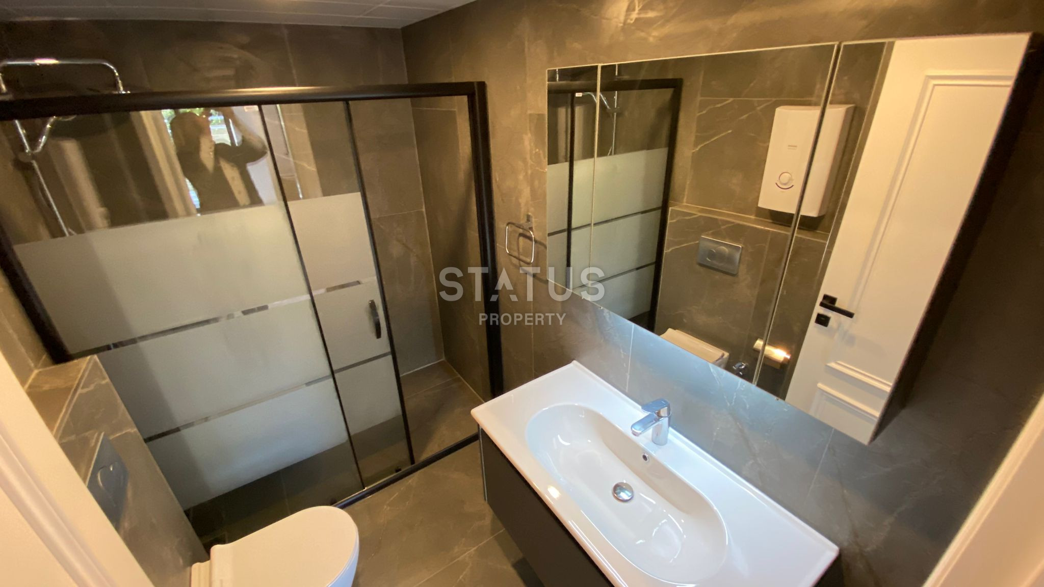 Новый дуплекс с садом под гражданство в центре Аланьи пляж Клеопатры. 170м2 – 70м2 фото 8