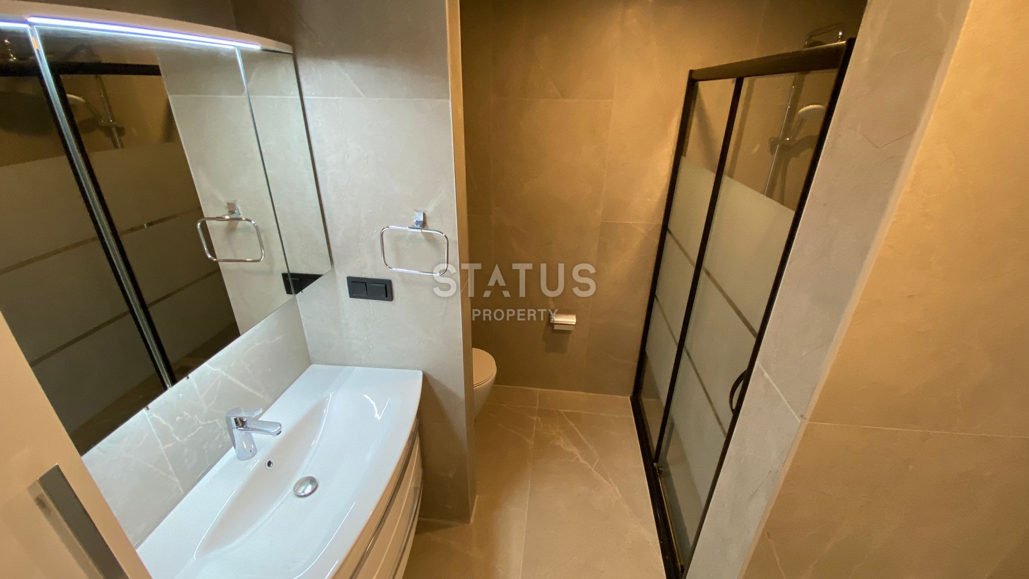 Новый дуплекс с садом под гражданство в центре Аланьи пляж Клеопатры. 170м2 – 70м2 фото 18