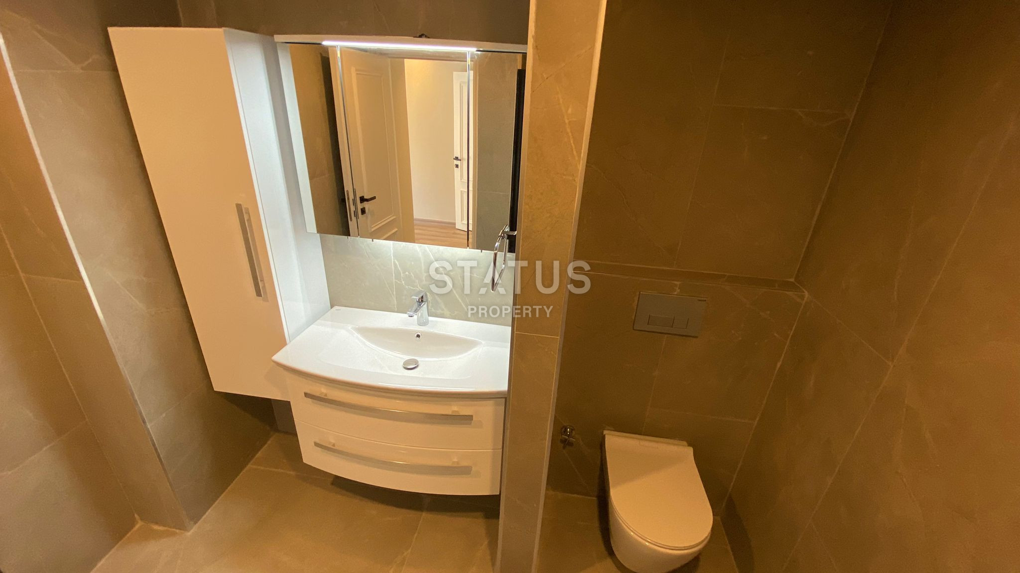 Новый дуплекс с садом под гражданство в центре Аланьи пляж Клеопатры. 170м2 – 70м2 фото 20