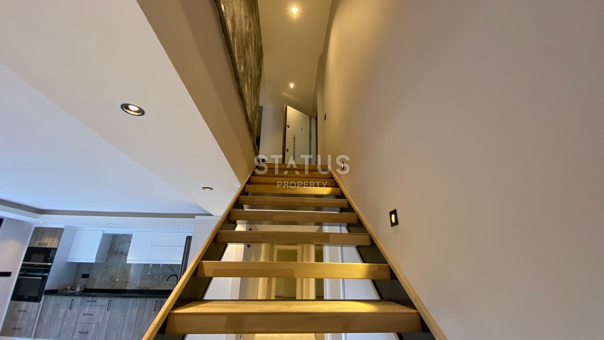 Новый дуплекс с садом под гражданство в центре Аланьи пляж Клеопатры. 170м2 – 70м2 фото 22