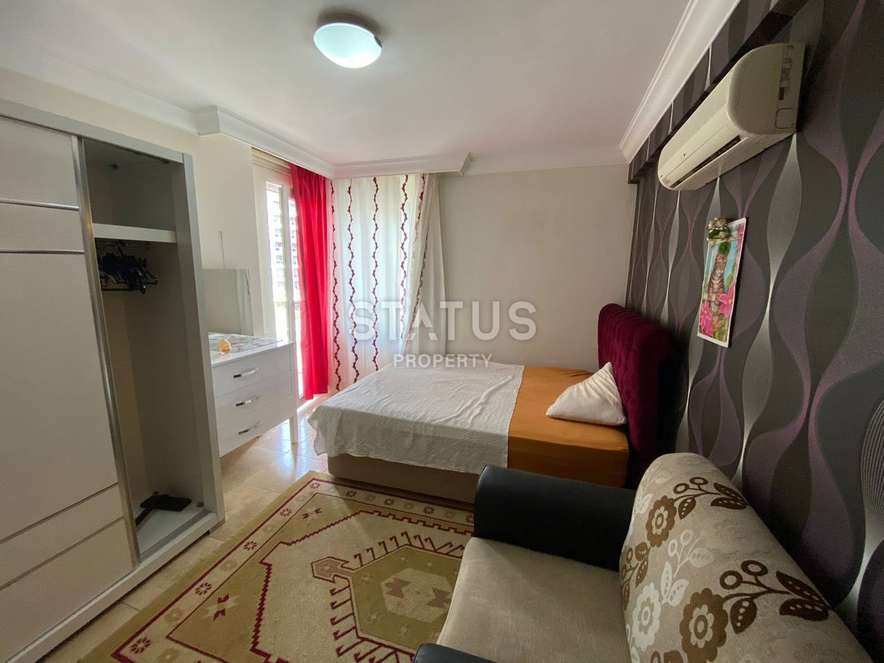 Меблированная квартира в открытом районе Джикджилли. 110м2 фото 8