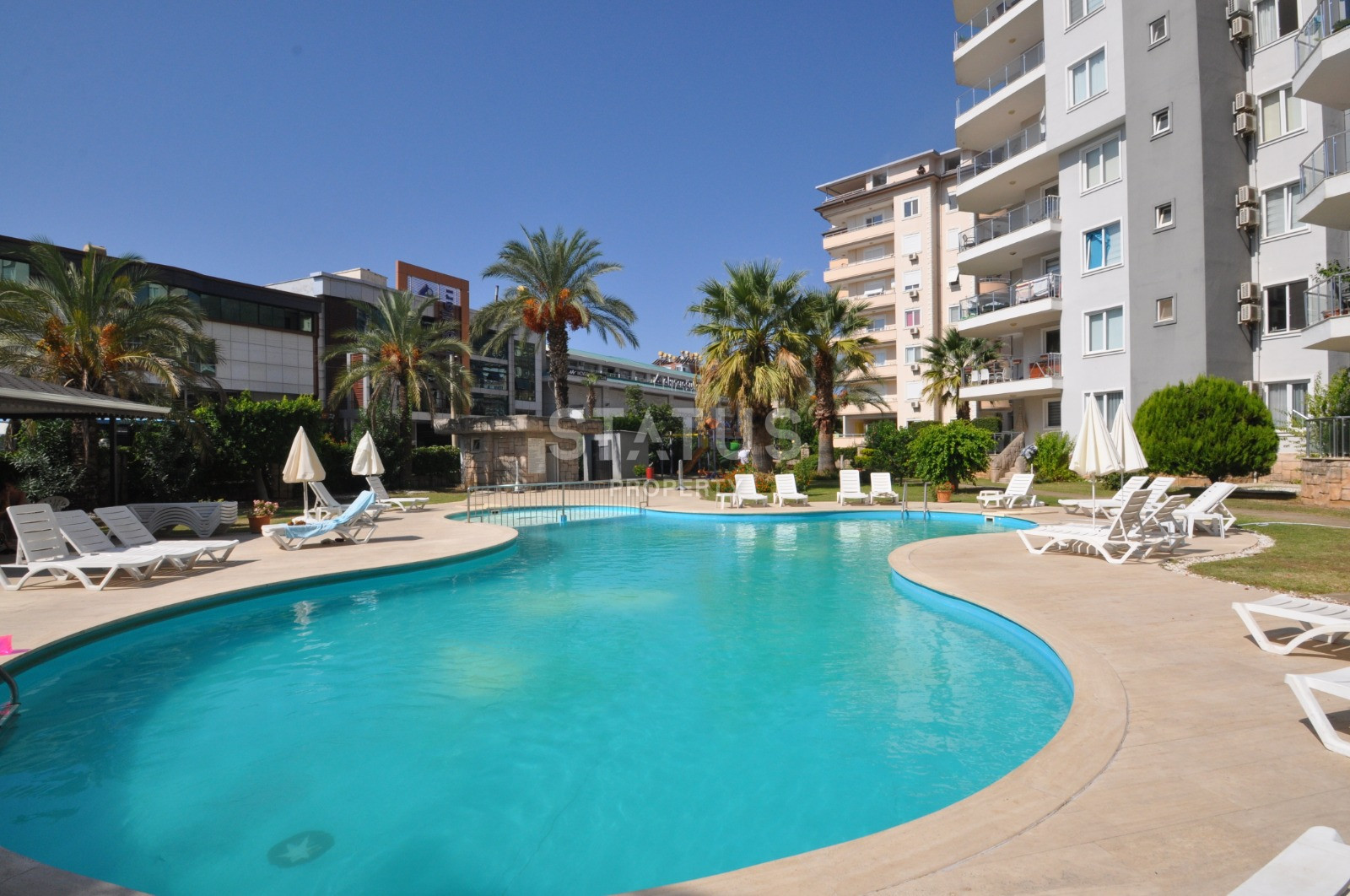 Меблированная квартира в открытом районе Джикджилли. 110м2 фото 25