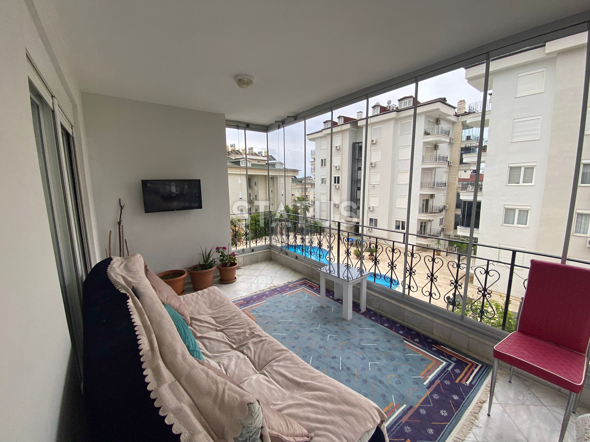 Трёхкомнатная квартира с собственным личным садом у моря в районе ОБА. 100м2 фото 7