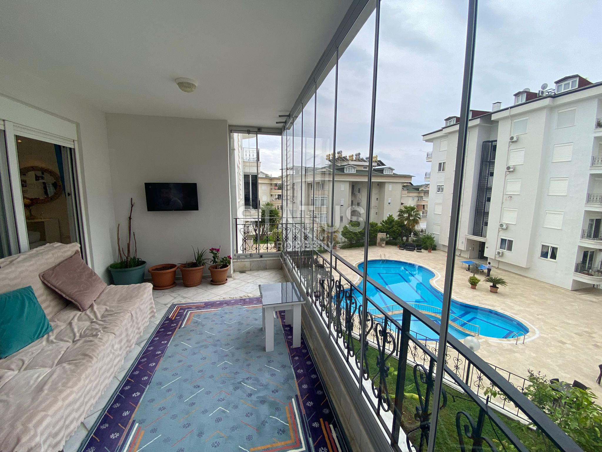 Трёхкомнатная квартира с собственным личным садом у моря в районе ОБА. 100м2 фото 19