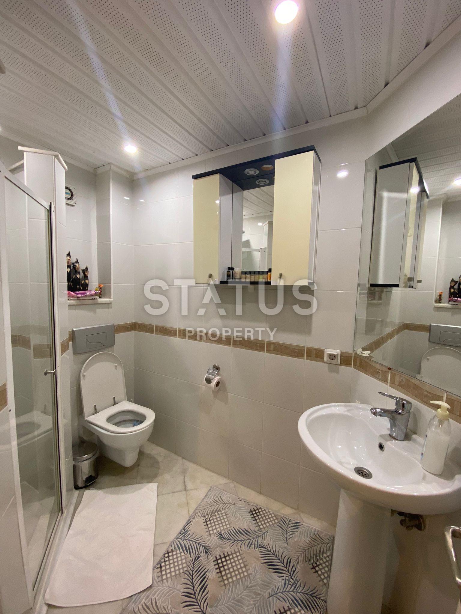 Трёхкомнатная квартира с собственным личным садом у моря в районе ОБА. 100м2 фото 21