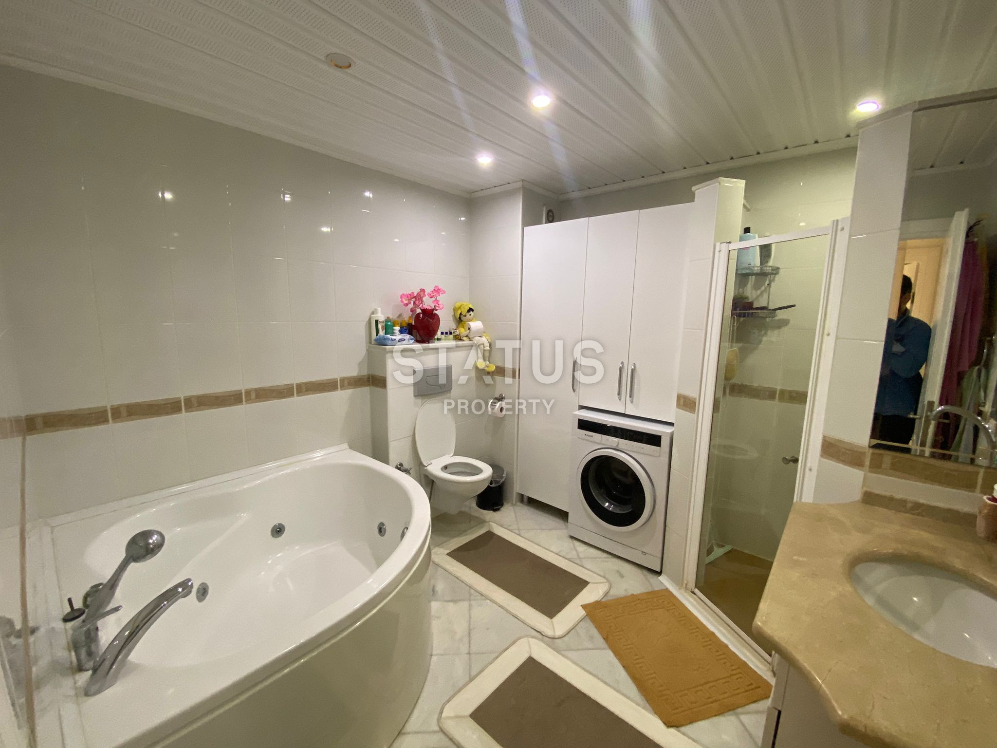 Трёхкомнатная квартира с собственным личным садом у моря в районе ОБА. 100м2 фото 22