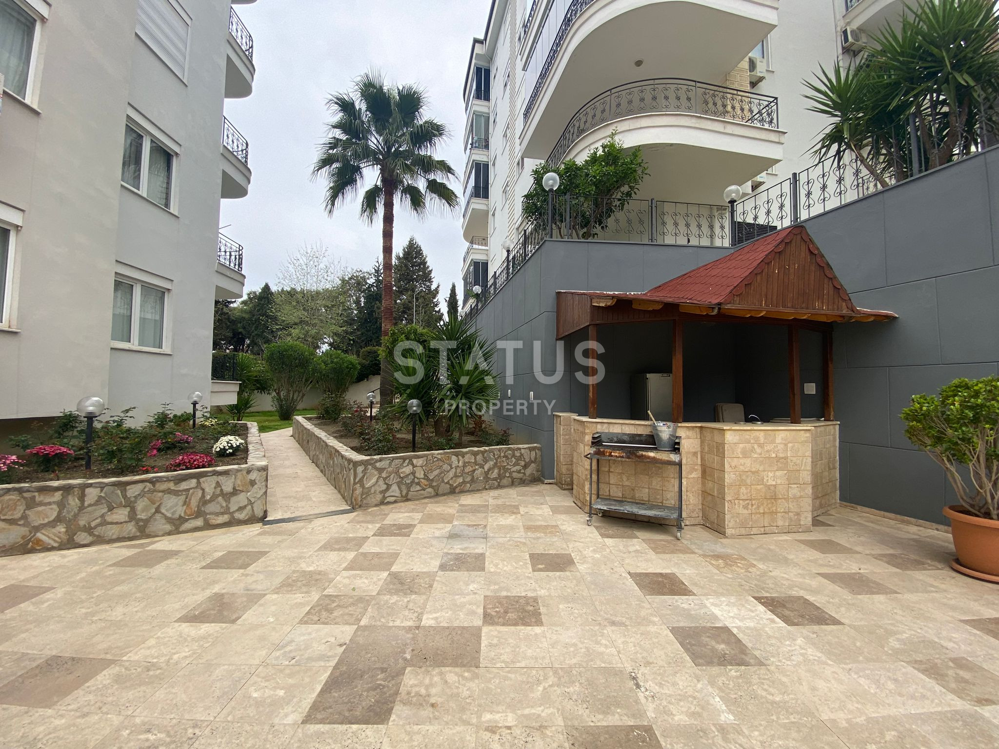 Трёхкомнатная квартира с собственным личным садом у моря в районе ОБА. 100м2 фото 24