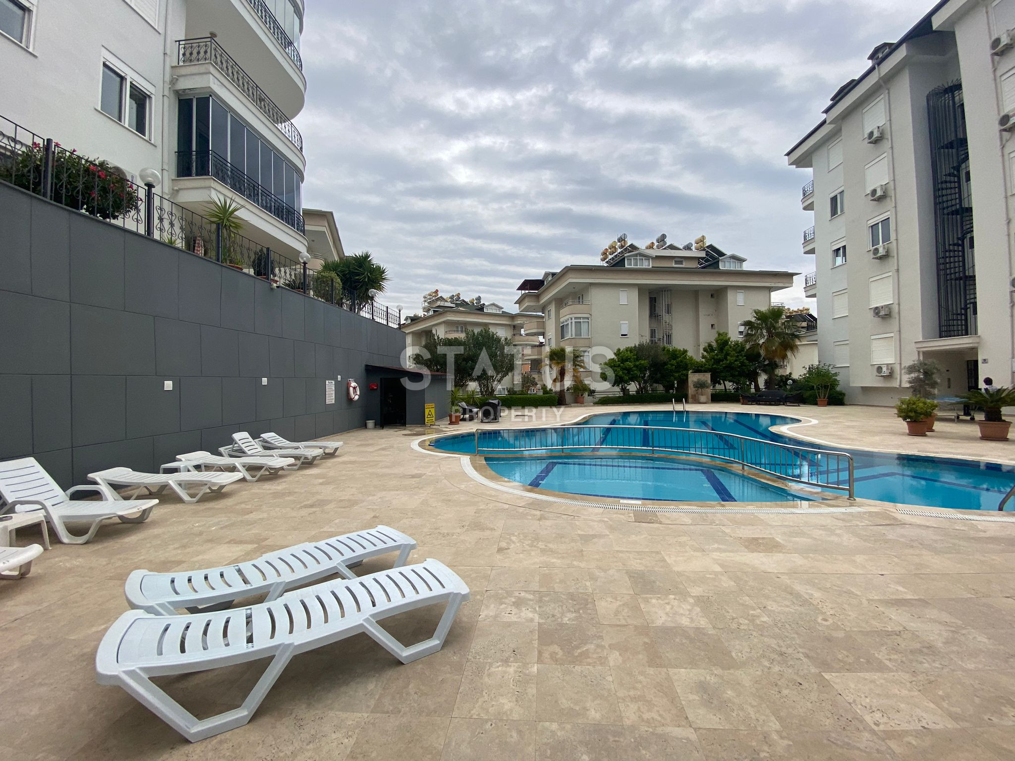 Трёхкомнатная квартира с собственным личным садом у моря в районе ОБА. 100м2 фото 25