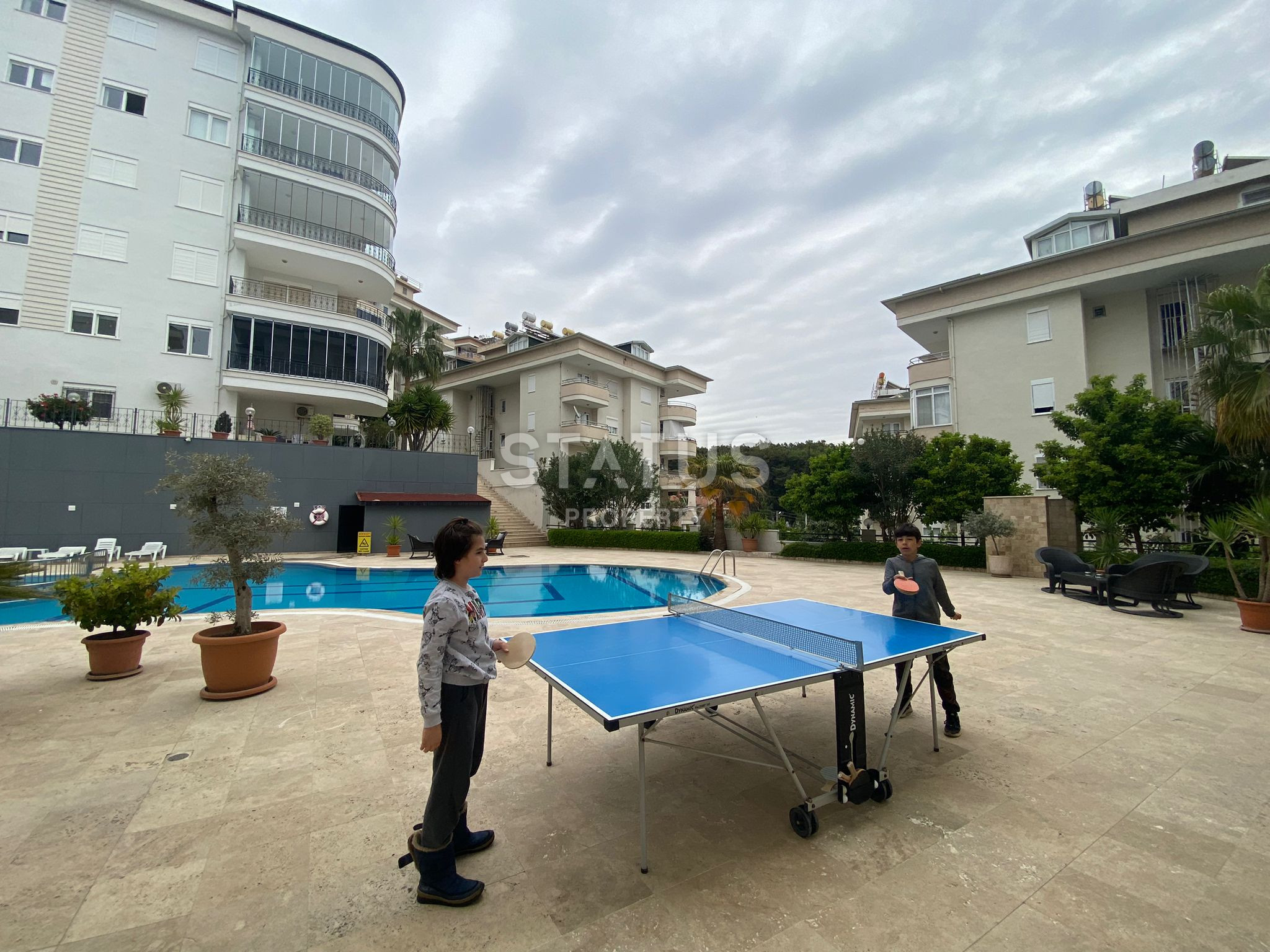 Трёхкомнатная квартира с собственным личным садом у моря в районе ОБА. 100м2 фото 27