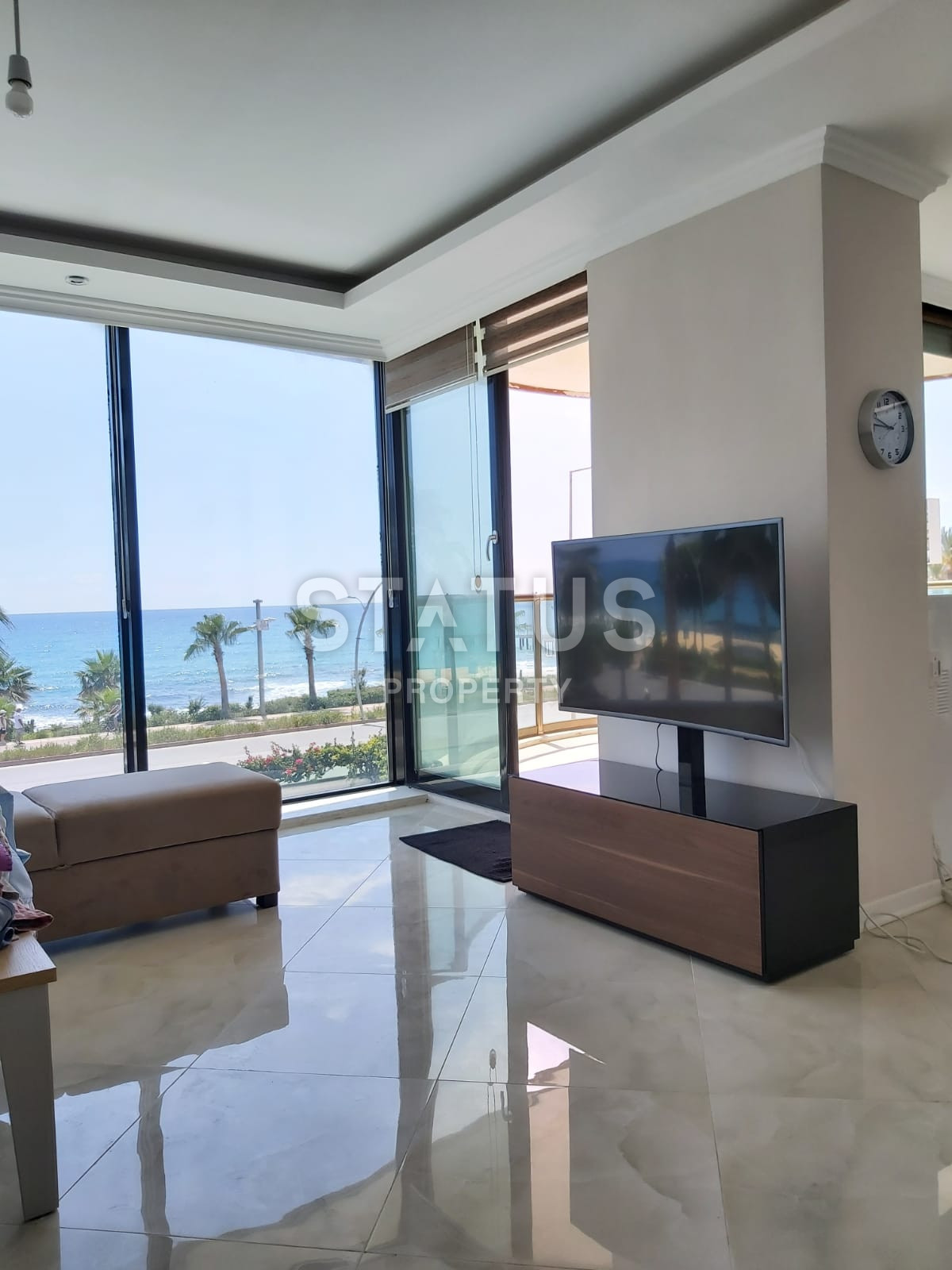 Меблированная квартира с панорамным видом на средиземное море в премиальной резиденции в открытом районе ОБА.100м2 фото 4