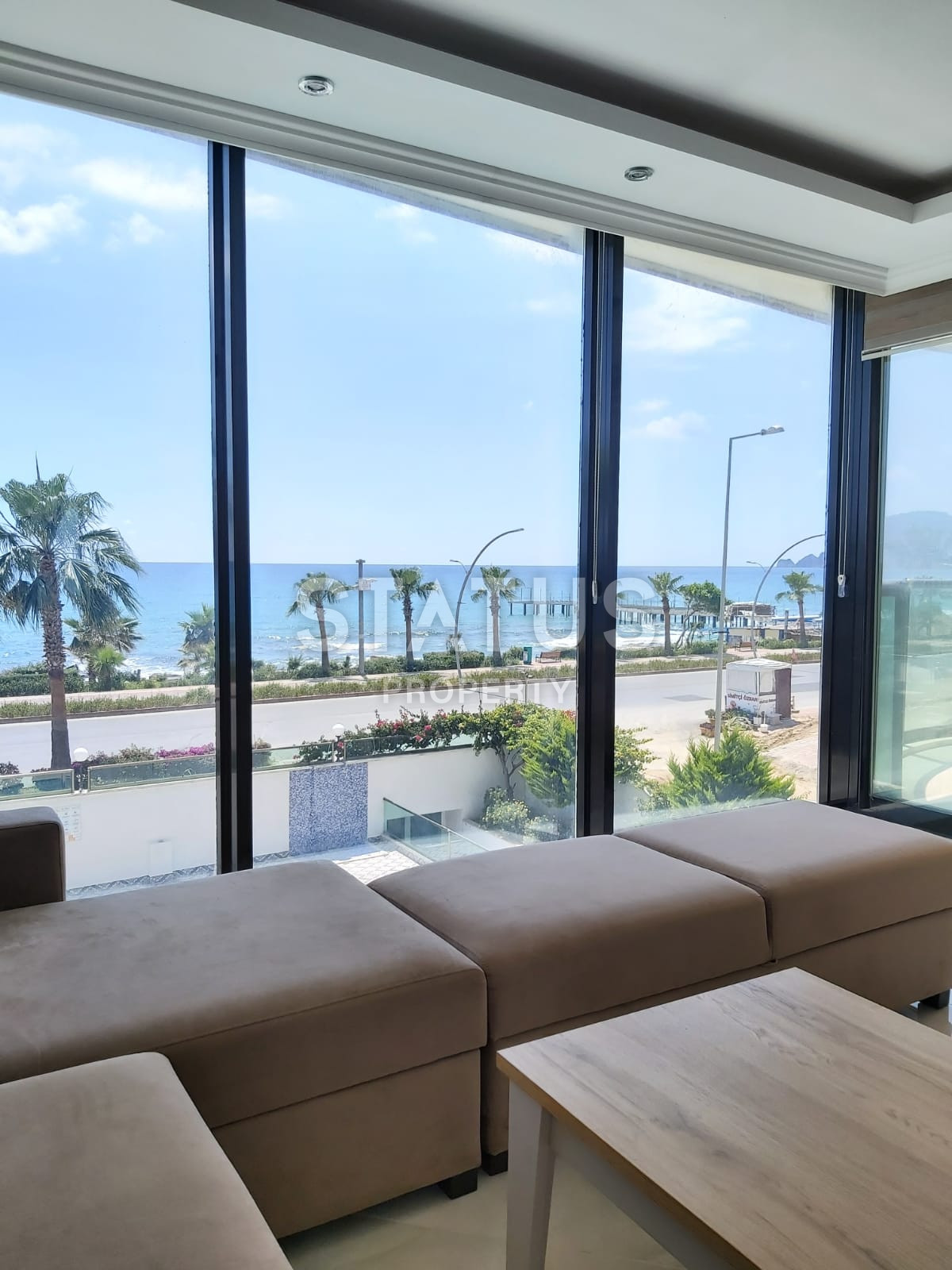 Меблированная квартира с панорамным видом на средиземное море в премиальной резиденции в открытом районе ОБА.100м2 фото 5