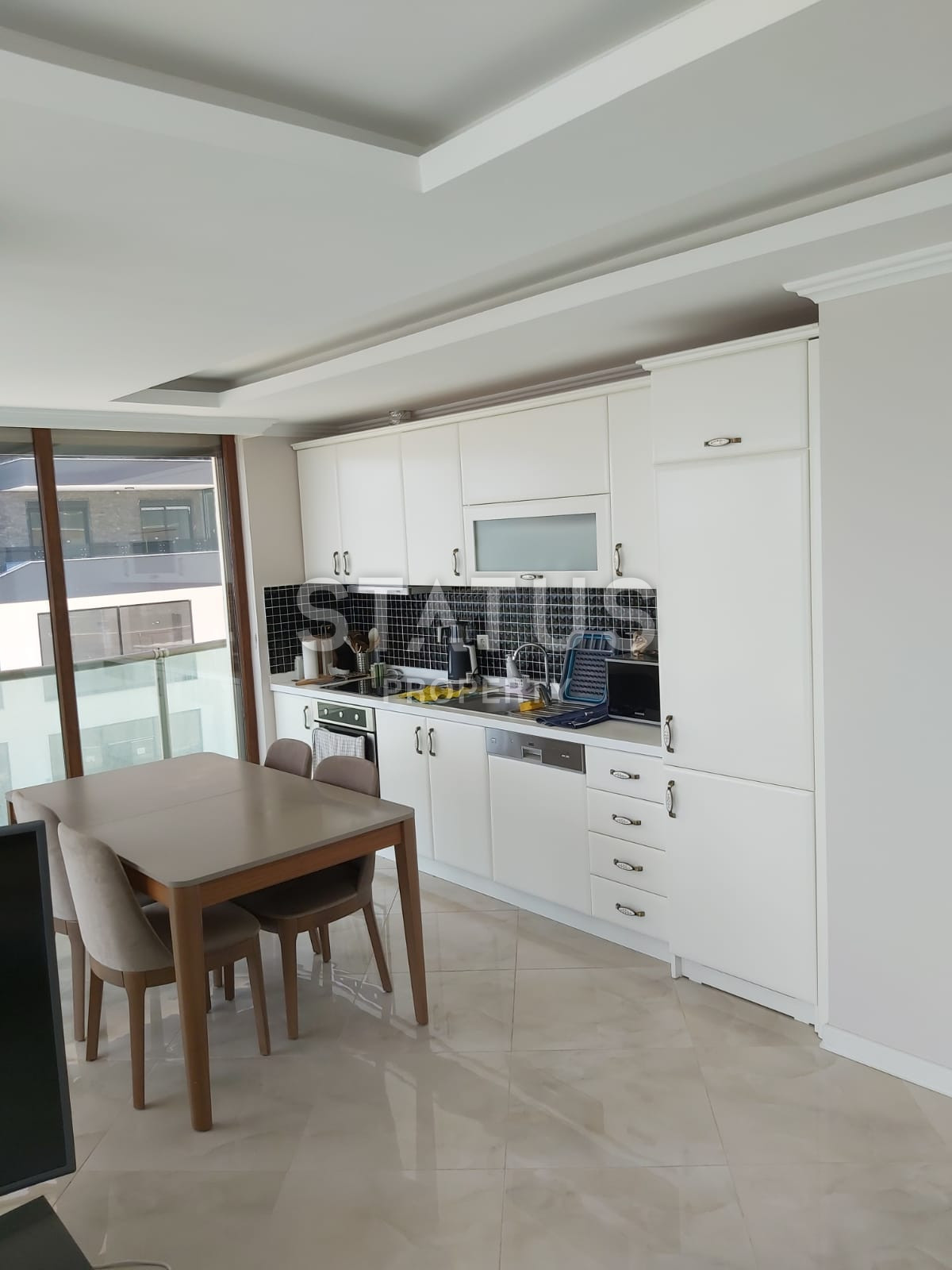 Меблированная квартира с панорамным видом на средиземное море в премиальной резиденции в открытом районе ОБА.100м2 фото 6