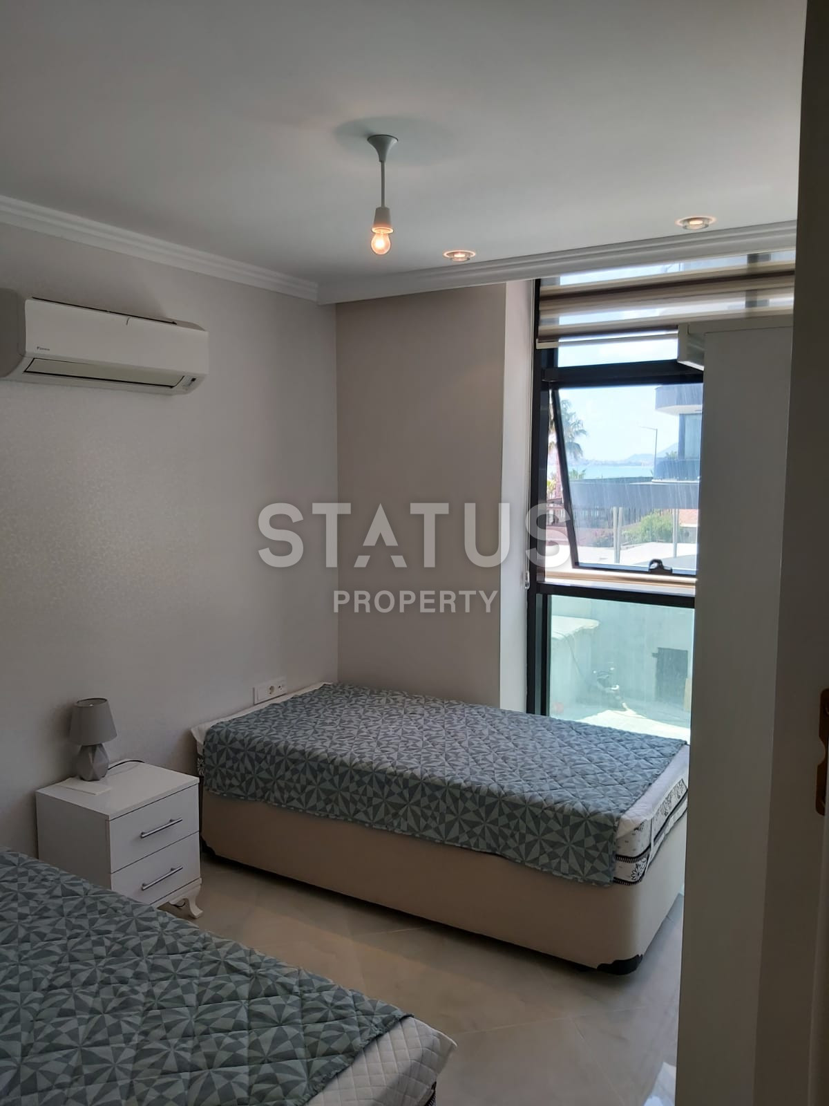 Меблированная квартира с панорамным видом на средиземное море в премиальной резиденции в открытом районе ОБА.100м2 фото 16