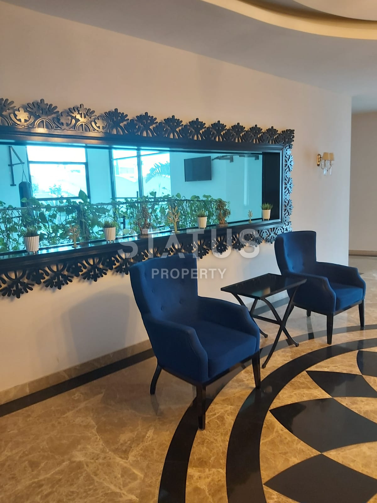 Меблированная квартира с панорамным видом на средиземное море в премиальной резиденции в открытом районе ОБА.100м2 фото 44